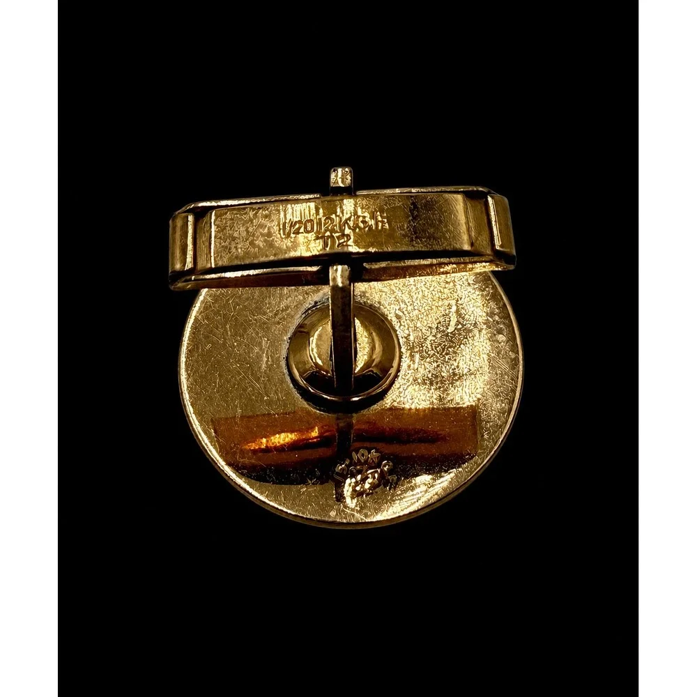 Vintage Cufflinks Tie Clips Lapel Pins Lot 36 Gold Silver Tone Mens Jewelry